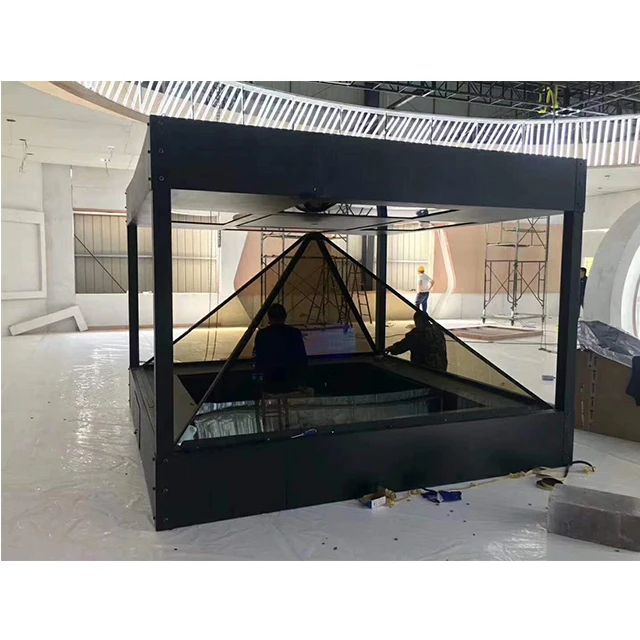 Manufacturer Supply 3d Showcase Holographic Display Cabinet For Exhibition