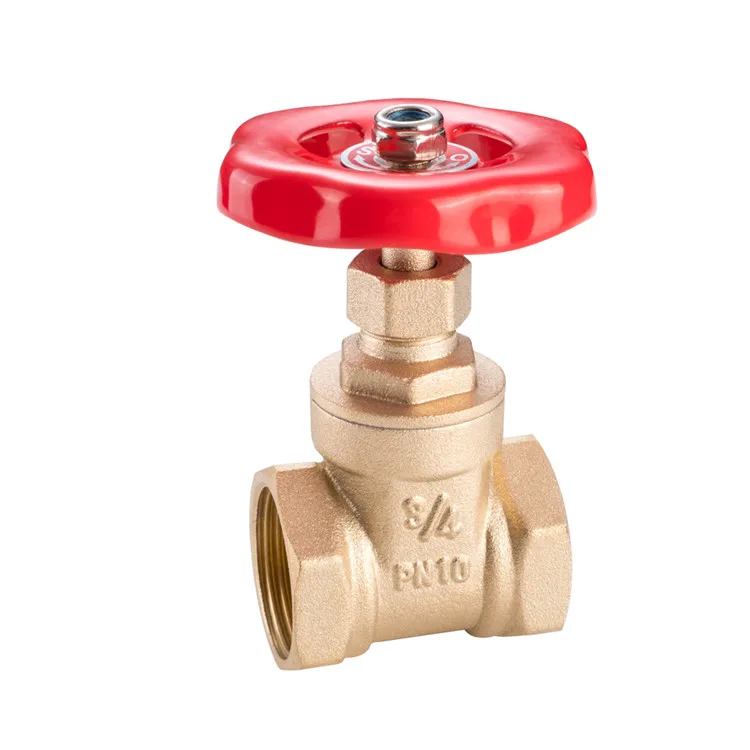 High quality factory wholesale DN15-DN50 PN16 Brass thread forged gate valve
