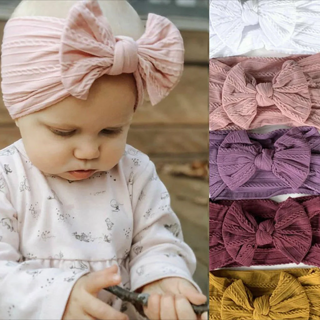 2021 Amazon Hotsale Cotton Turban Baby Turban Keep Warm In Winter for Children Baby