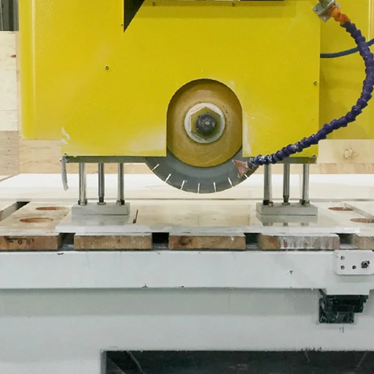 Full Automatic CNC Bridge Saw For Granite And Marble Stone Edge Polishing And Cutting Machine Machine For Cutting Stone