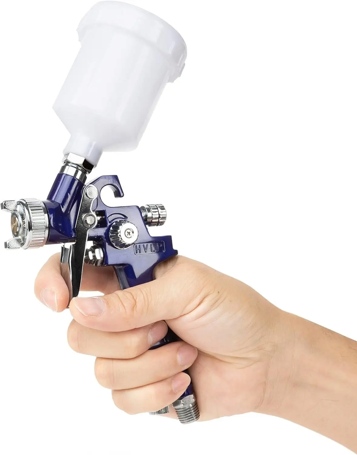 600cc Cup 1.4mm Professional hand-held HVLP Airless Blue Air spray gun Car spray gun