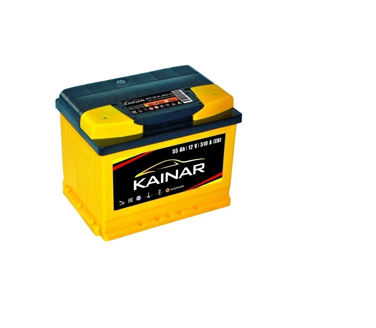 Battery KAINAR 6ST-55 APZ pp. Auto Car Battery