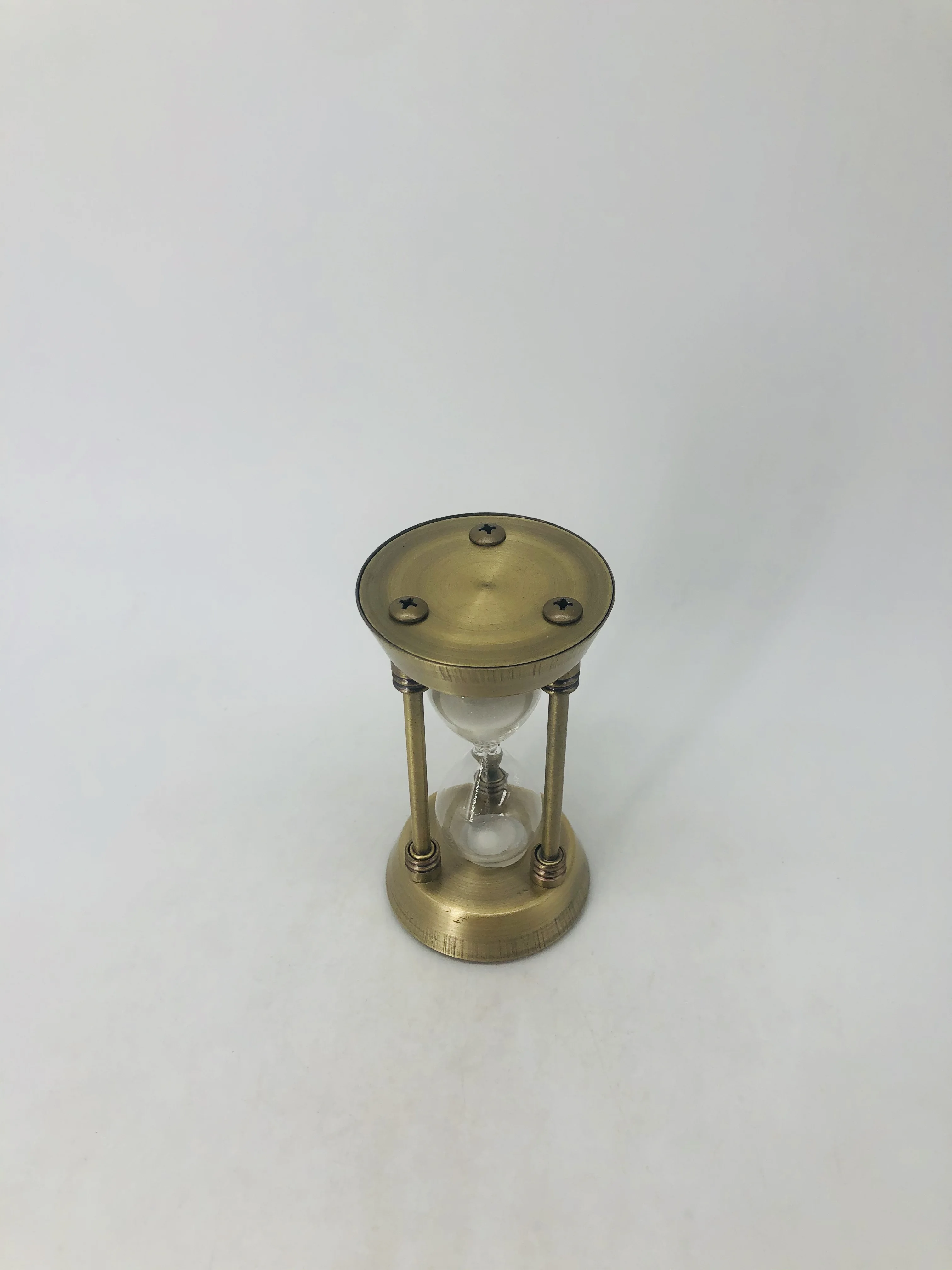Factory Direct Sell Mini Hourglass 1 3 5 10 15 Min Customized Hourglass Metal