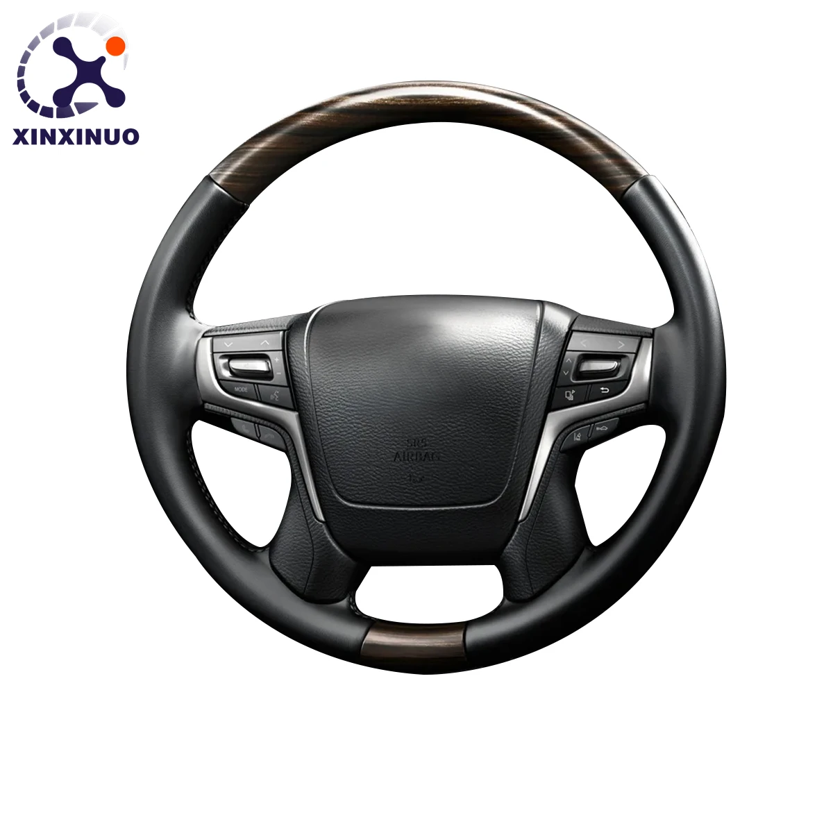 Factory Price LC300 Leather Steering Wheel For Land Cruiser 2010-2021 Prado GR Steering Wheel