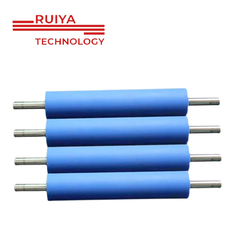 heat transferFactory  guaranteed high quality Customized rubber rollers stainless steel rollers iron