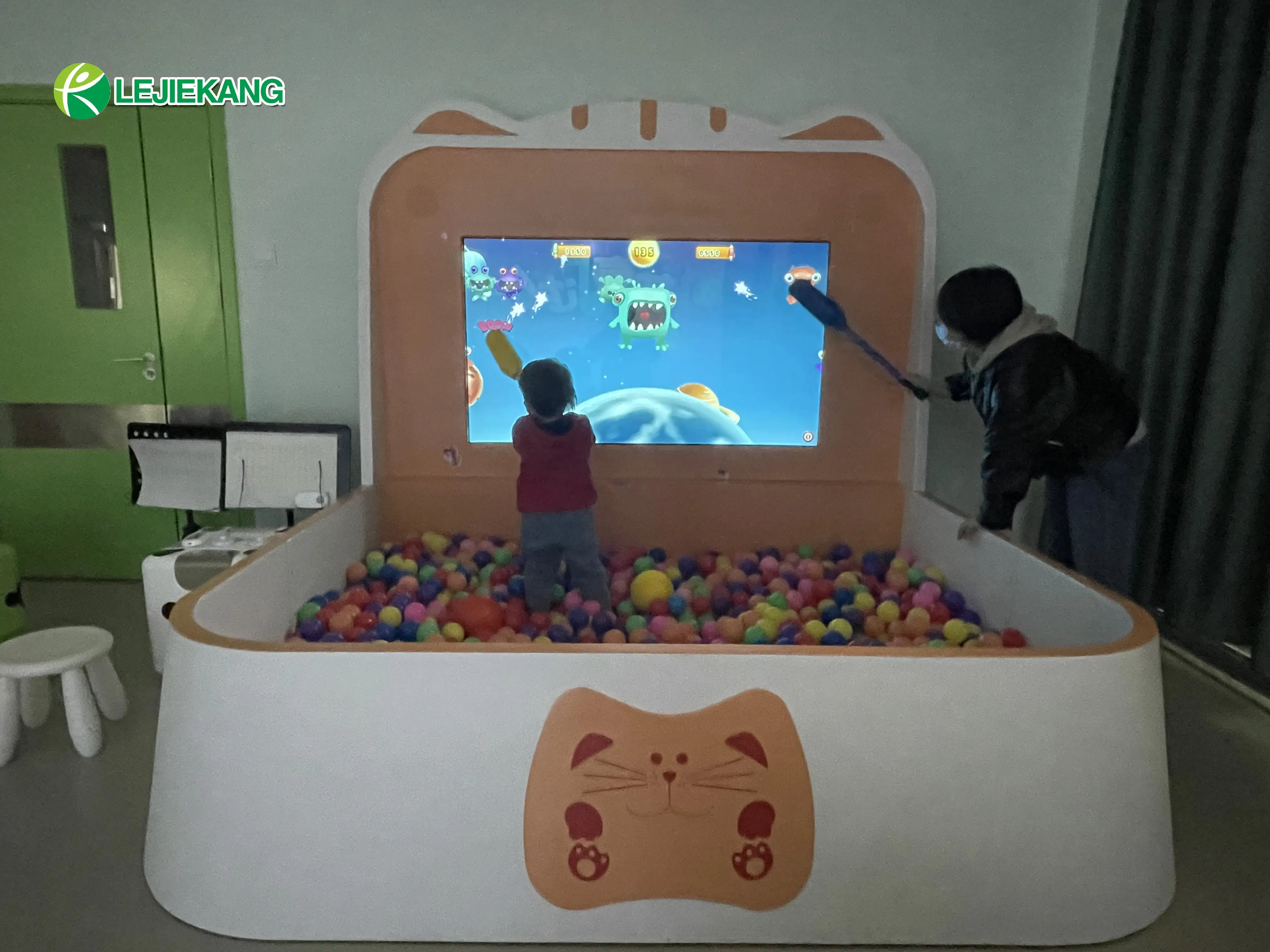 Kids Interactive Projector Touch Screen Ball Pit Soft Play Projection Wall Games Indoor Playground Equipment
