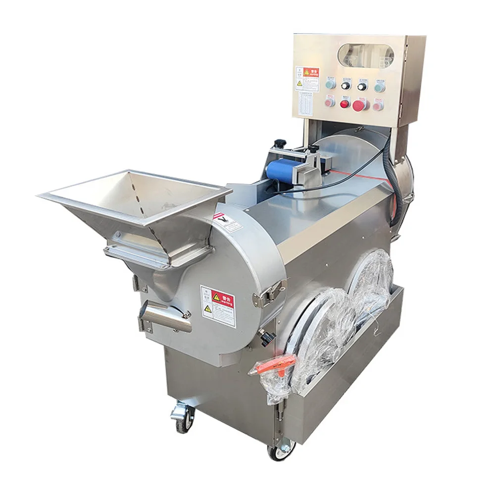 Electric Vegetable Cutter Industrial Vegetable Chopper Cutter For Celery Spanish Onion Potato Carrot