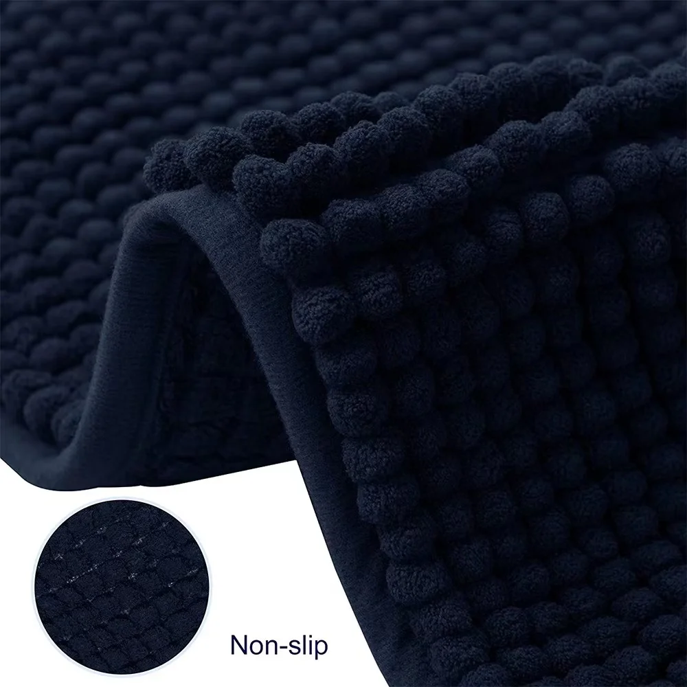 Hot Sale Gorilla Grip Original Luxury Chenille Bathroom Rug Mat Non-Slip Machine Wash Dry Plush Bath Mats for Bathroom