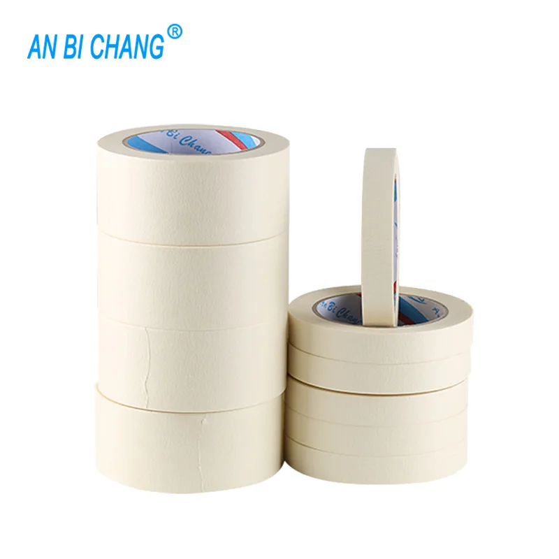 18mm high temperature resistant auto body car masking white paint tape for car painting