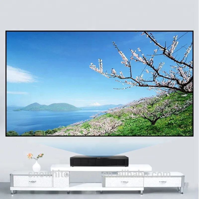 Snowhite BX-SM100HSLFH-AK 100 дюймов для домашних животных с украшением в виде кристаллов alr ust экран