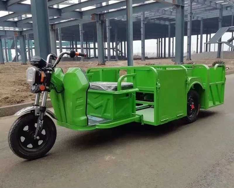 Four-Barrel Electric Garbage Truck Efficient and Reliable Waste Collection Vehicle