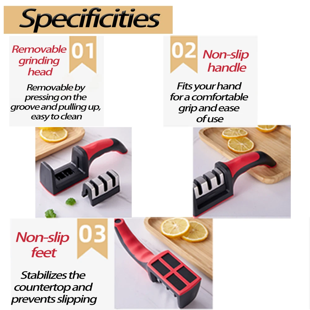 pocket knife sharpener shape design portable outdoor knives sharpener