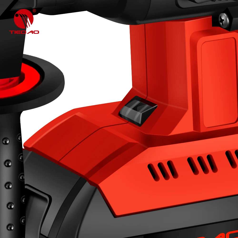 TIEDAO  TDH180120 Good Price Rotary Hammer Brushless Electric Rotary Hammer 21v Power Tools 20mm