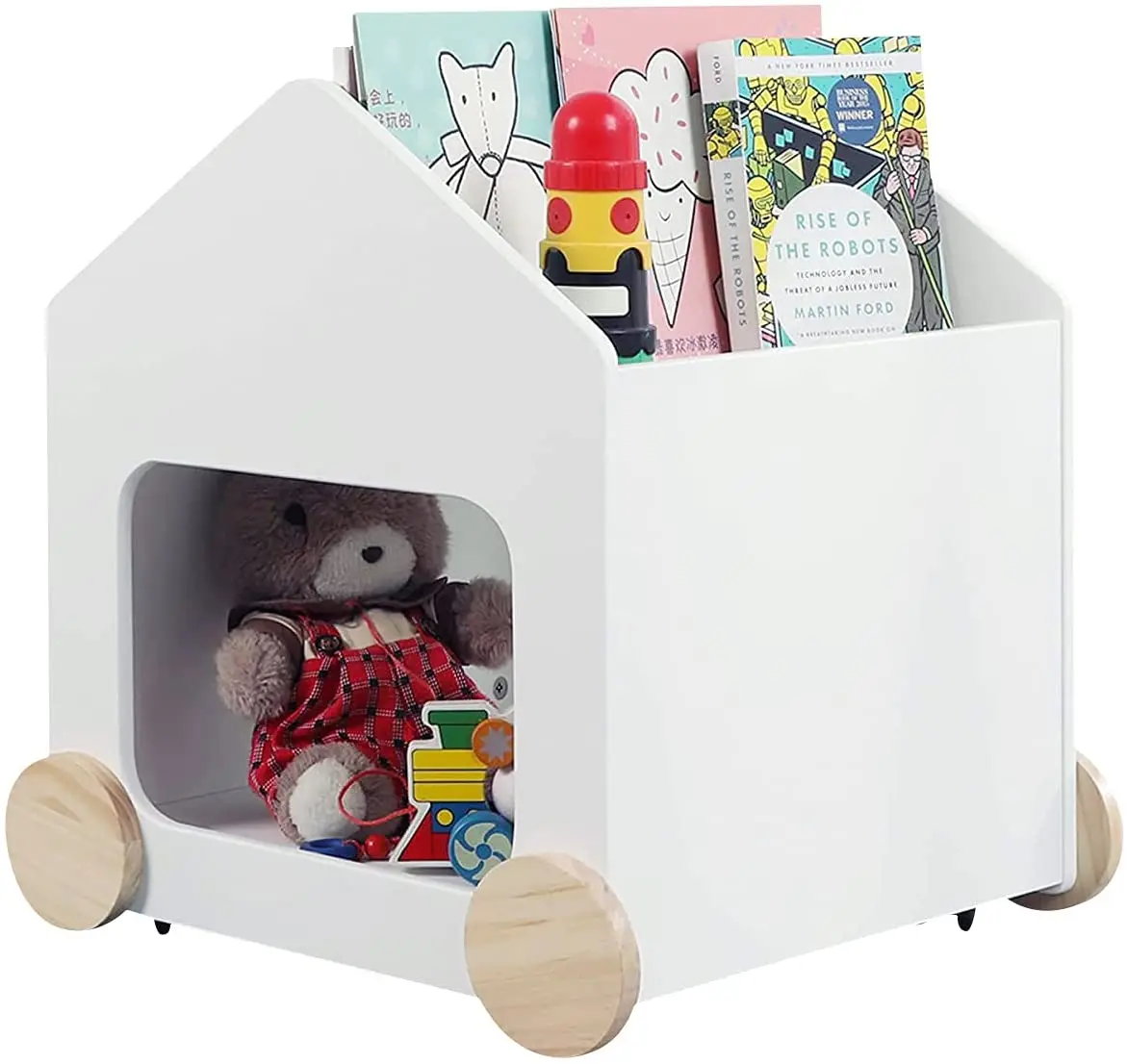 Vonssen Baby Book Organizer with Wheels