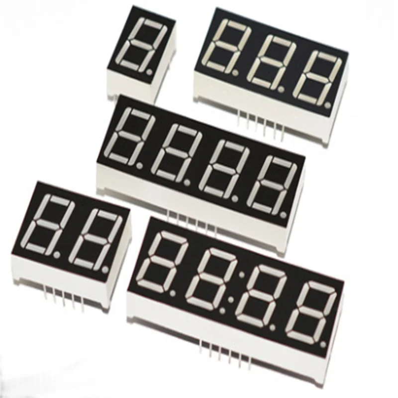 0.56inch LED display 7 Segment 4 Bit Digit Tube Red Common Cathode / Anode Digital 0.56 inch led 7segment