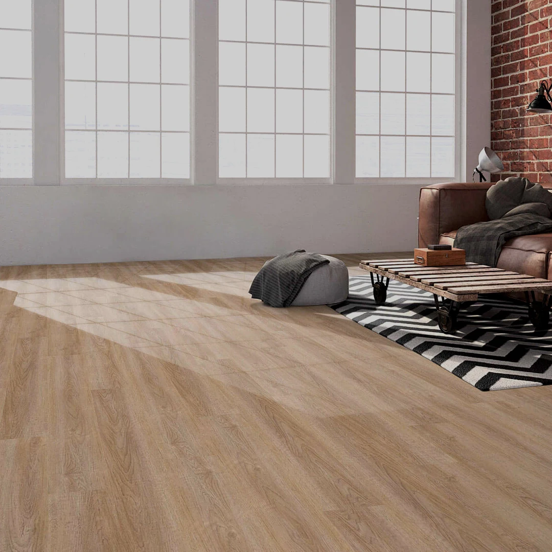 
Vinyl Waterproof Parquet Tile LVT Luxury Vinyl Flooring Tile with Rubber Back SPC Flooring Valinge Click Indoor Modern 4.0 Mm 