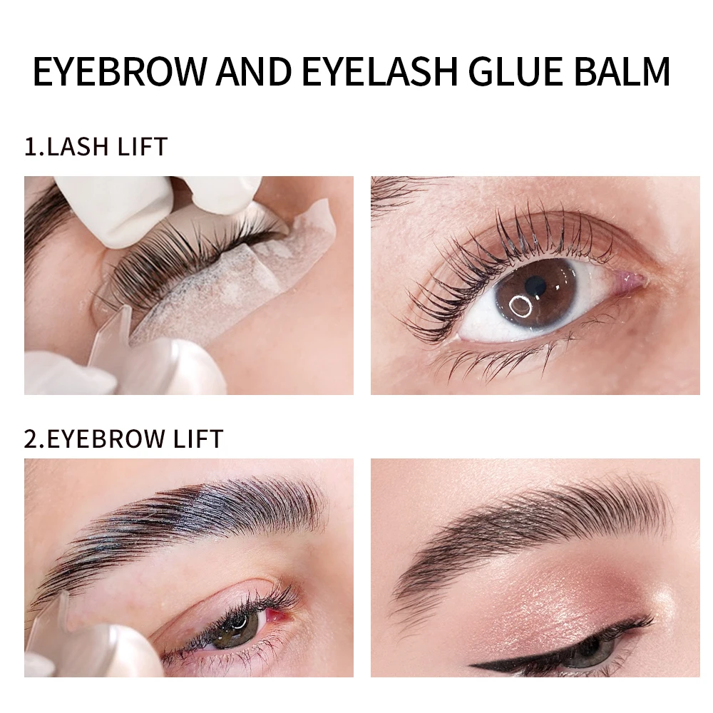 Customized Lash Lift Glue Balm Strong Lash Lift Perm Adhesive Lami Glue Balm Lifting