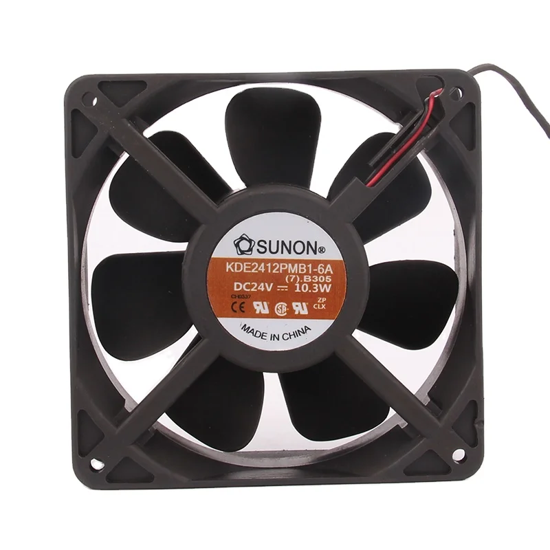 SUNON 12 В 24 DC24V 10 3 Вт AC EC12 x 12x38 мм см 12038 сверхтихий преобразователь частоты рассеивания тепла kde2412pmb1-6a охлаждения fa