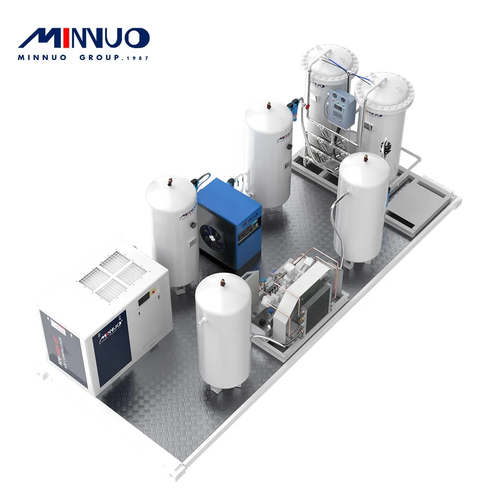 Good working efficiency high liquid nitrogen generator making machine 99.995% purity