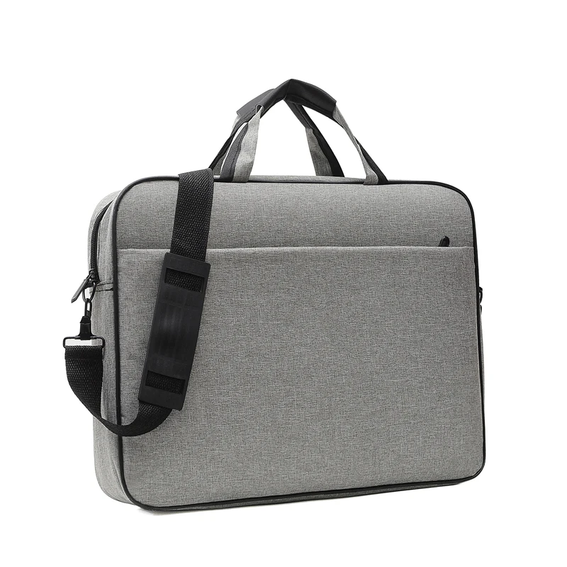 15.6 17 inch Large Size Plain Laptop Bag Shoulder Bag for Dell HP Lenovo Huawei Student Handbag