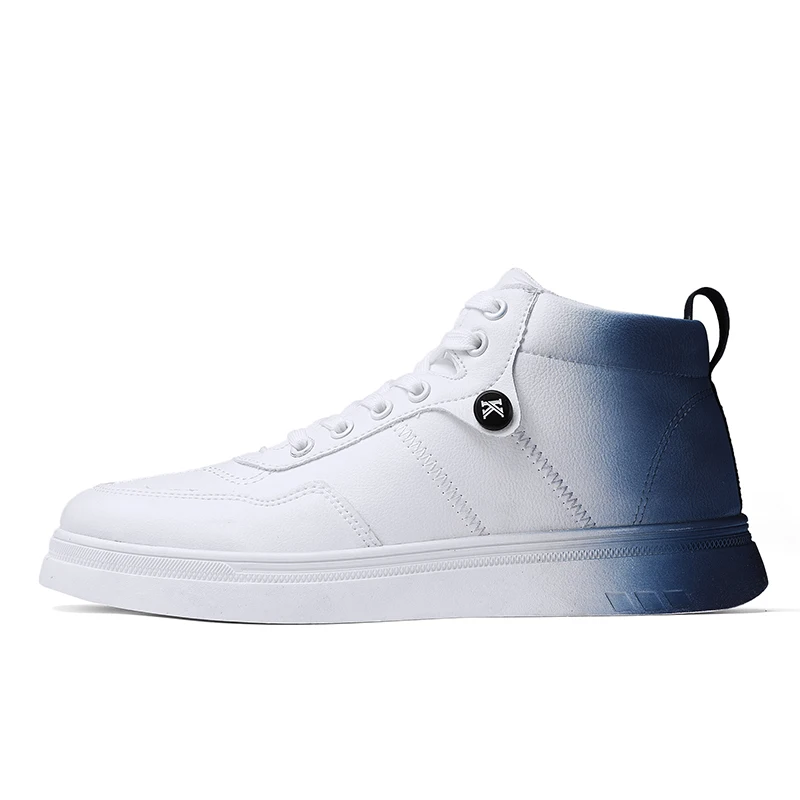 2022 Hot Sale Fashion Design High Quality Footwear Gradient Walking Casual Lace up Sneakers Zapatillas Sports Shoes for Men