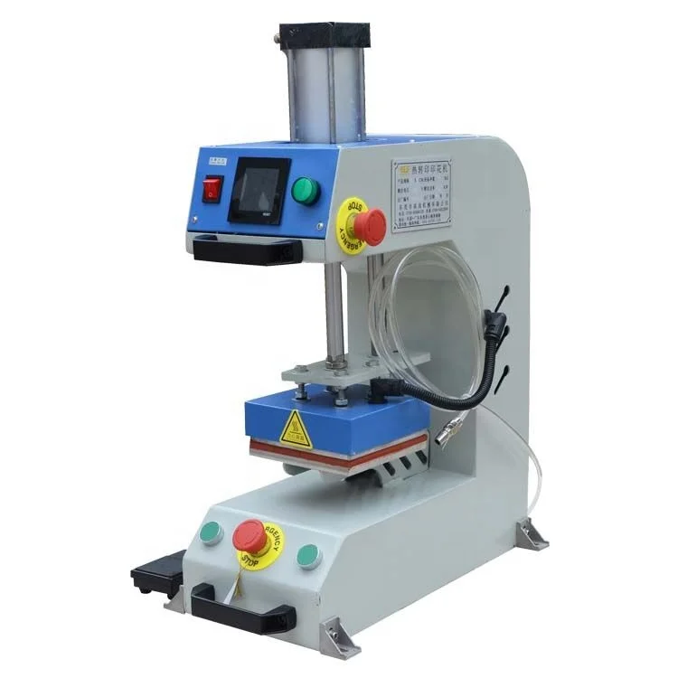Factory Direct Sale Sublimation Machine Air Pressure Force 20*30 cm Label Fabric Kids Garment Printing Heat