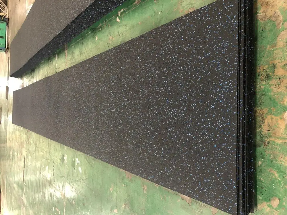 Напольная резиновая беговая дорожка EPDM для внутренних помещений тренажерного зала музея библиотеки