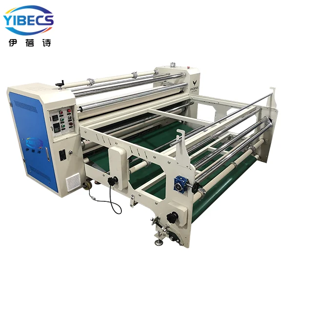 Calender Press Sublimation Roll To Roll Automatic Heat Transfer Printing Machine 200mm x1700mm
