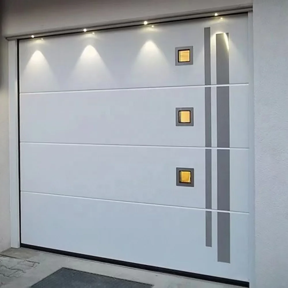 New Design Modern Automatic Mirror Garage doors