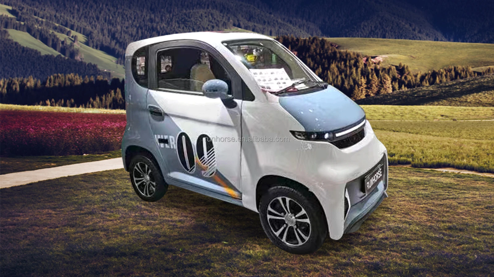 China manufacture EEC 4 wheel electric moped car eec certificate