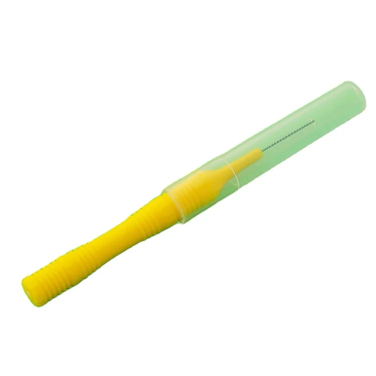 eco-friendly biodegradable  I Shape Dental Floss Interdental Dental  Clean  Brush OEM/ODM
