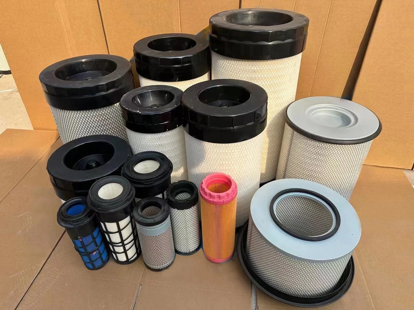 53C0066 Hydwell Supply Construction machinery Parts Filter Hydraulic Oil Filter 53C0066 SH60659