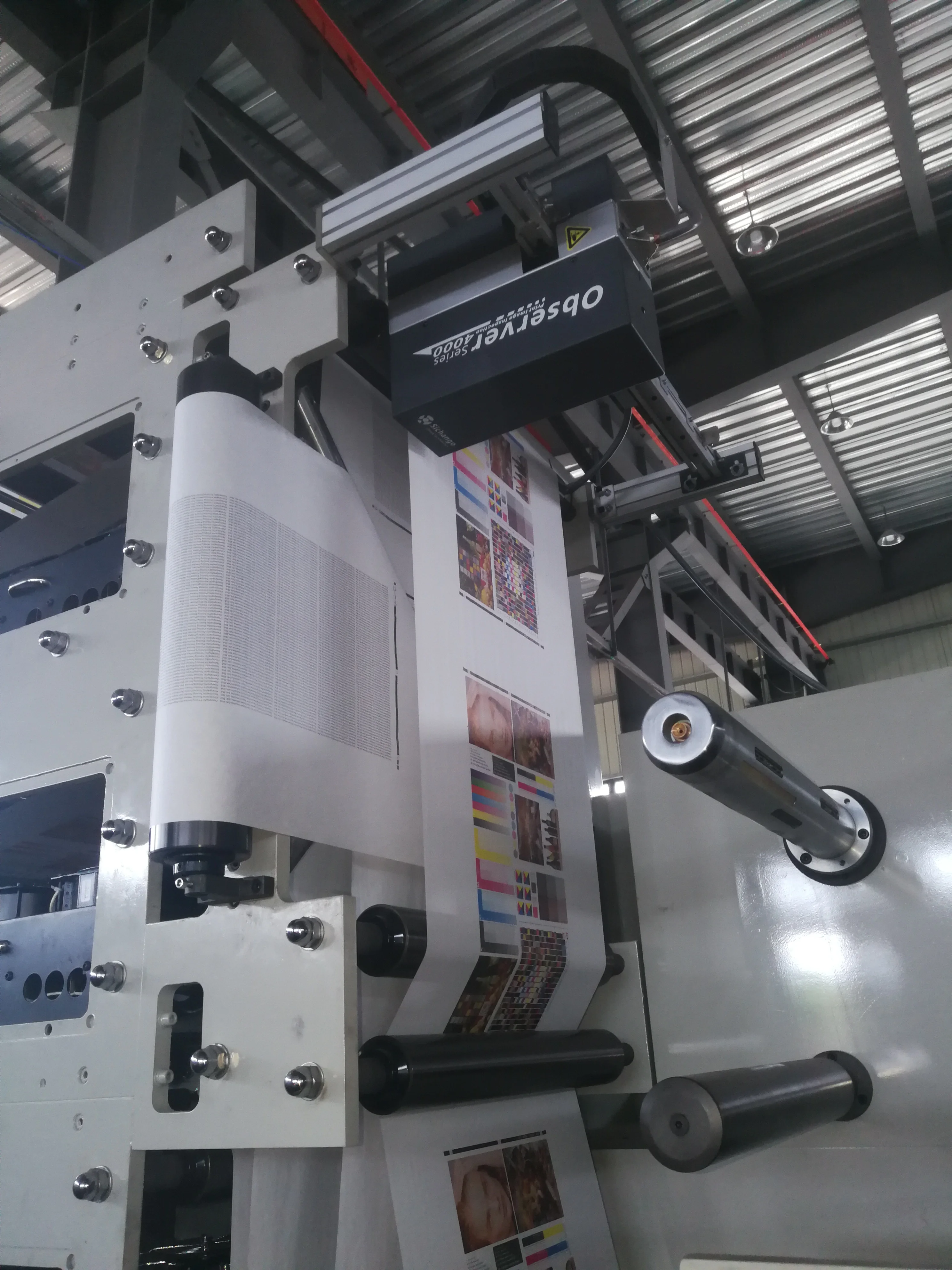 GP-480-5C 5-Color Flexographic Printing Machine For Label Self-Adhesive Paper