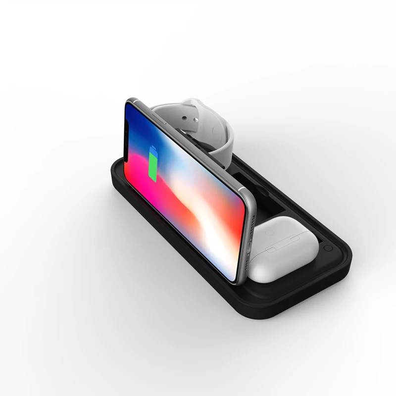  Беспроводное зарядное устройство Qi 2021 для iPhone XS Max X 10
