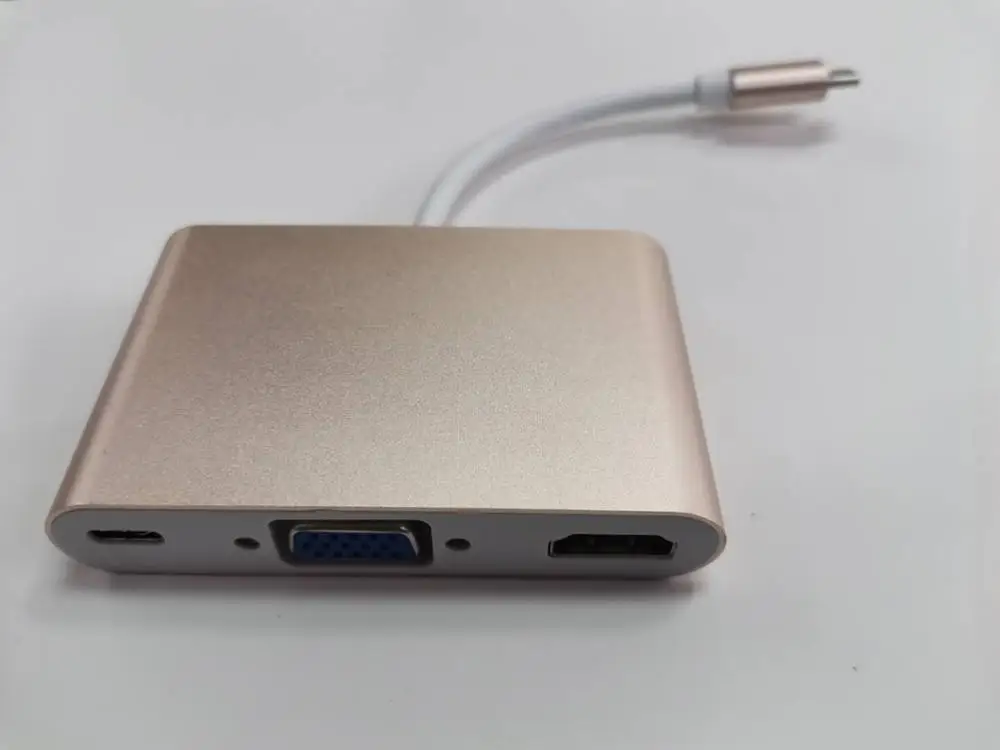 Горячая Распродажа 5 в 1 Usb Тип C Usb 3,1 к Hdmi Vga Аудио Usb 3,0 адаптер для Google Huawei Samsung S9