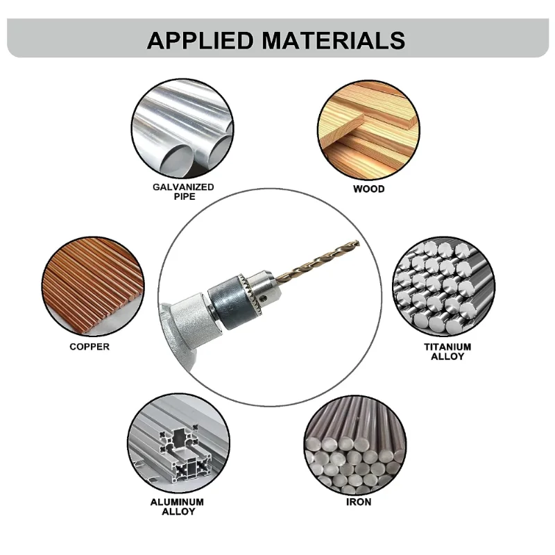 Professional Cylinder Shank 5% Cobalt HSS drill bit set (high speed steel) twisted Drill Bit high speed steel drill bit