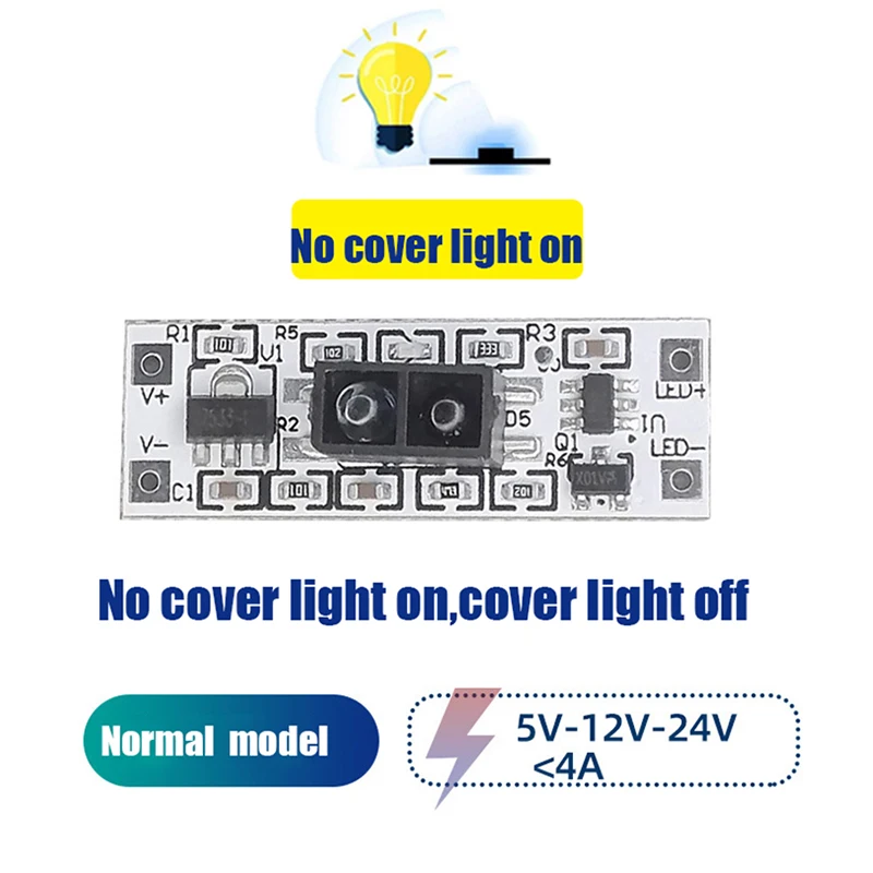 3.7V DC Pir 12V 3-10CM 5A Inductive Proximity Closet Cabinet Switch Electronic Sensors Smart Motion Sensor Switch