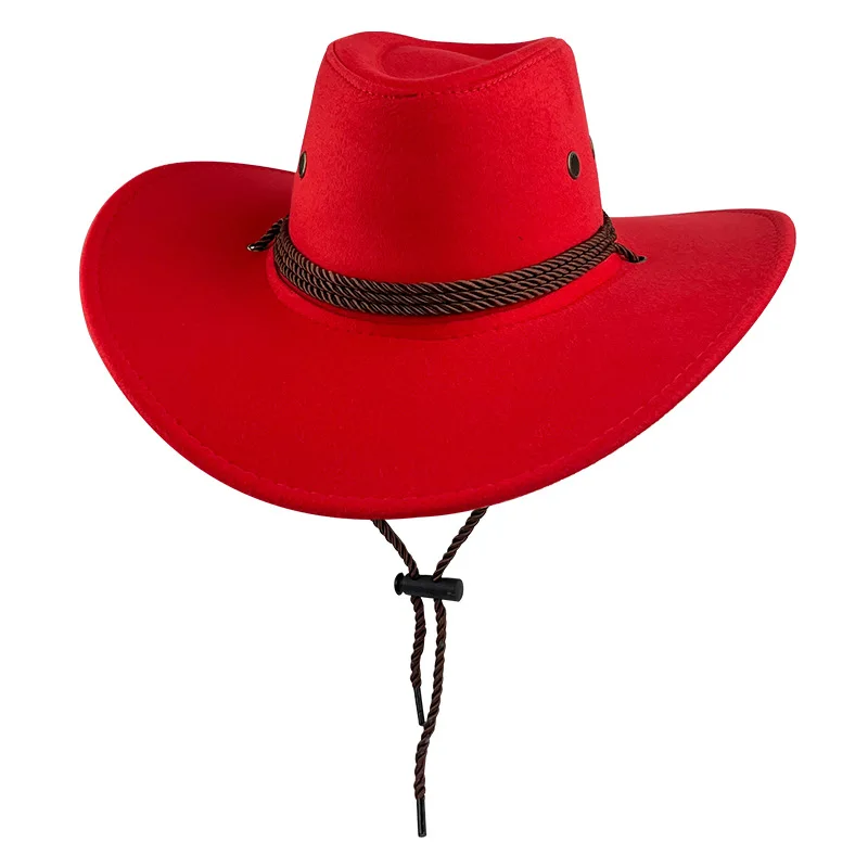 ALLCH Custom Logo Hot Cheap Best Selling Western Style Cowboy Hat Big Brim High Quality Unisex Low MOQ for Parties & Fishing