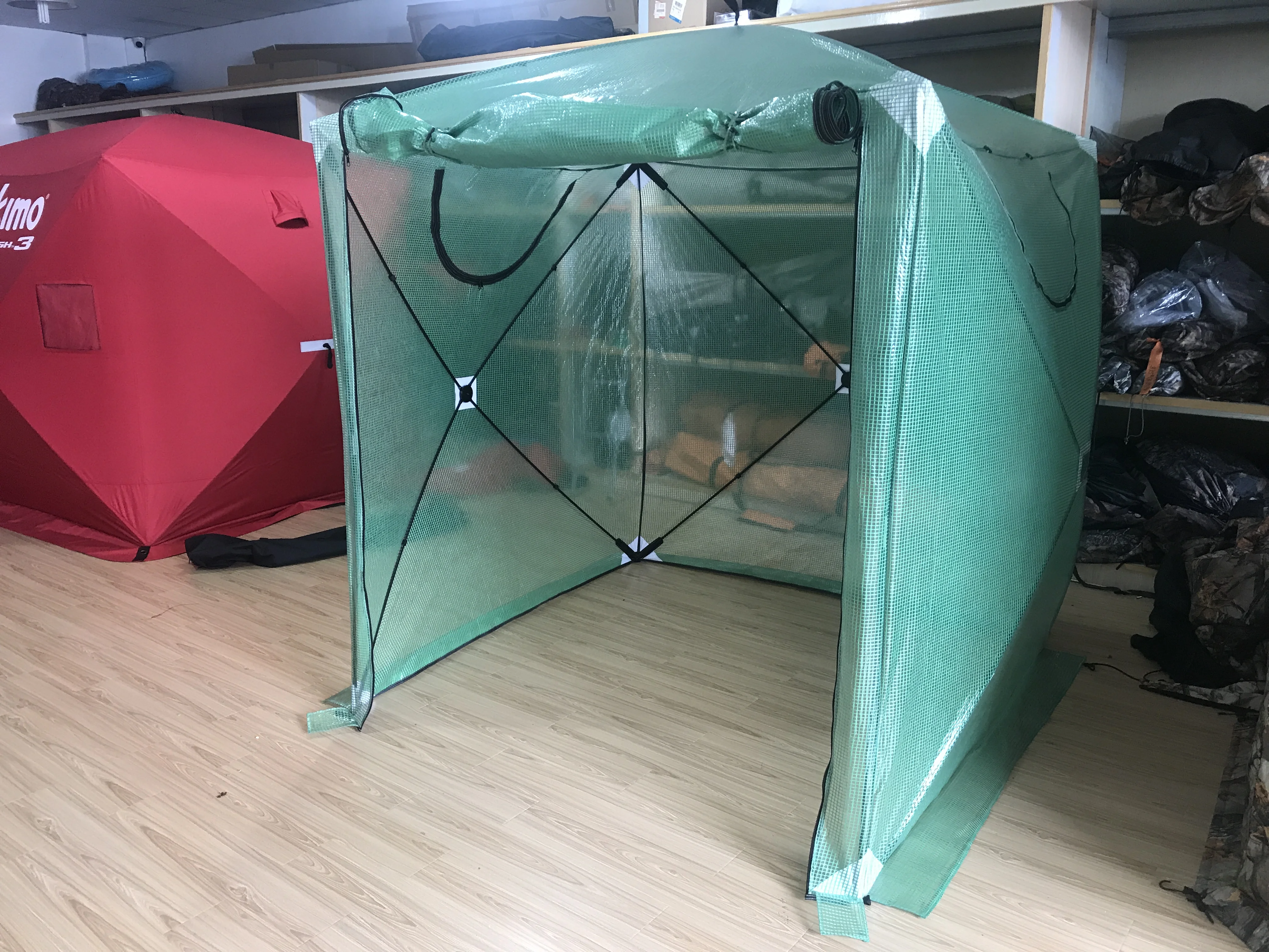 Wudlindy Portable Greenhouses for Outdoors | Pop up Greenhouse Kit | Portable Canopy for Plants 69 X 69 X 81 Inches