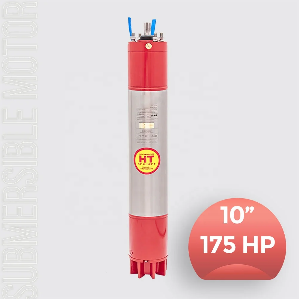 Submersible Pump Motor 10 INCH 175HP (129KW) (Cast Iron, Stainless Steel, Bronze, E-Series Plus)