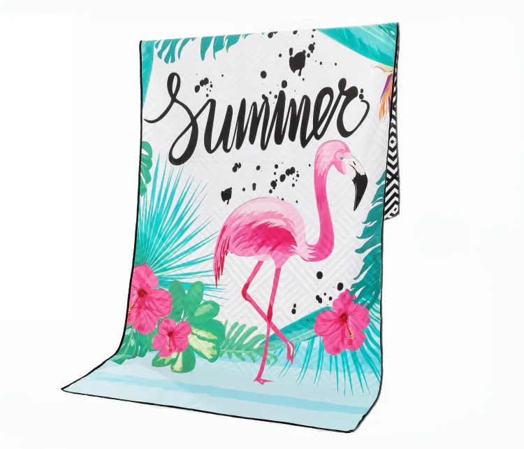XIAOAO Microfiber Custom Printed Sand Free Beach