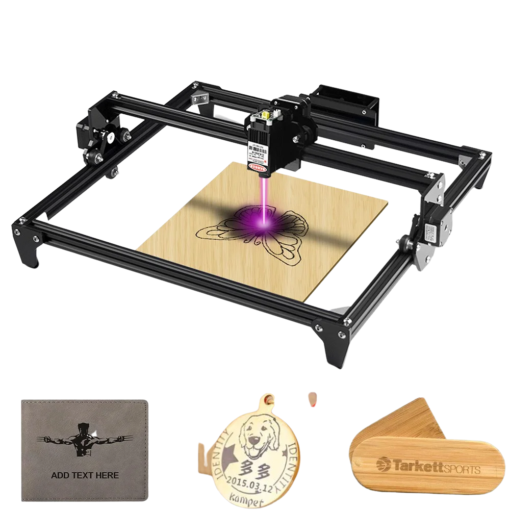 Factory Desktop CNC Laser Engraving Machine 2.5W 390X320MM Wood Metal Leather Laser Engraver Cutter DIY Engraving Machine