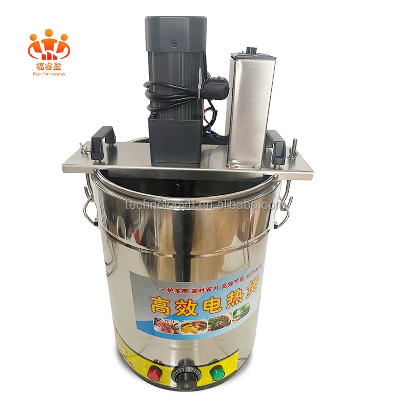 Support custom double thickened industrial food mixers Jam sauces cooking pot juice mixers