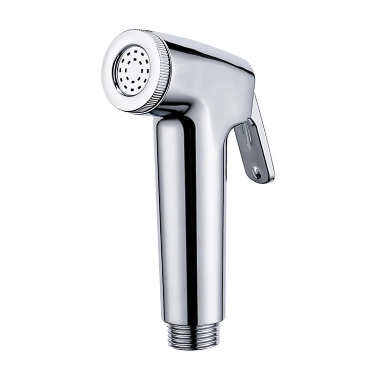 Bathroom Hygiene Washing Faucet Chrome Plastic Shattaf Spray Machine Handheld Bidet Sprayer for Toilet