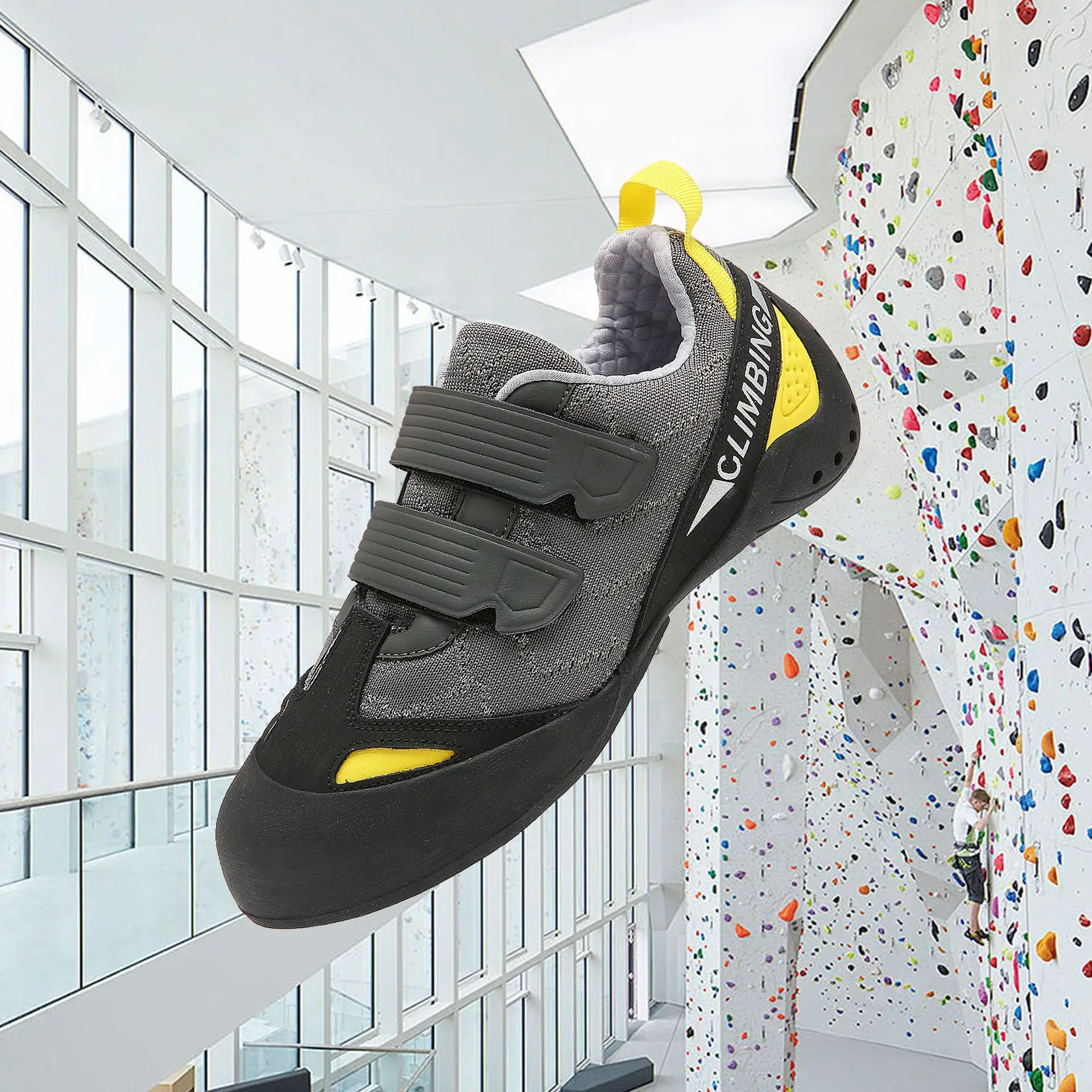 JinTeng Factory Direct Sales Rock Climbing Shoes For Teenagers Men Women Adults Indoor Boulder Non-slip Beginner Training Shoes