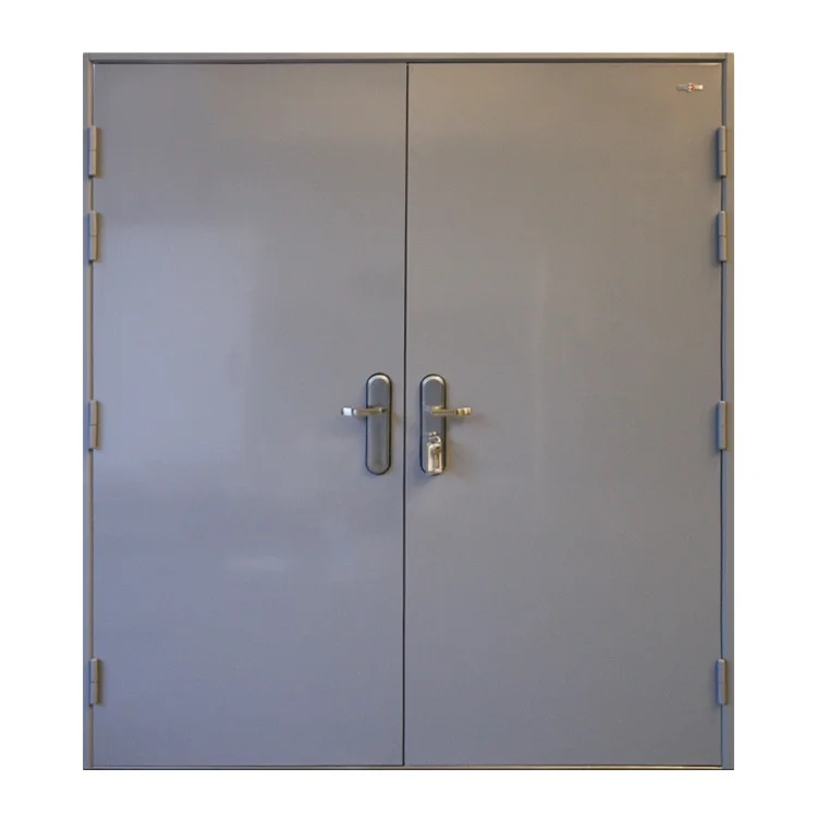 
90 minutes Class A Steel Fire Rated Exit Door with finished painting 