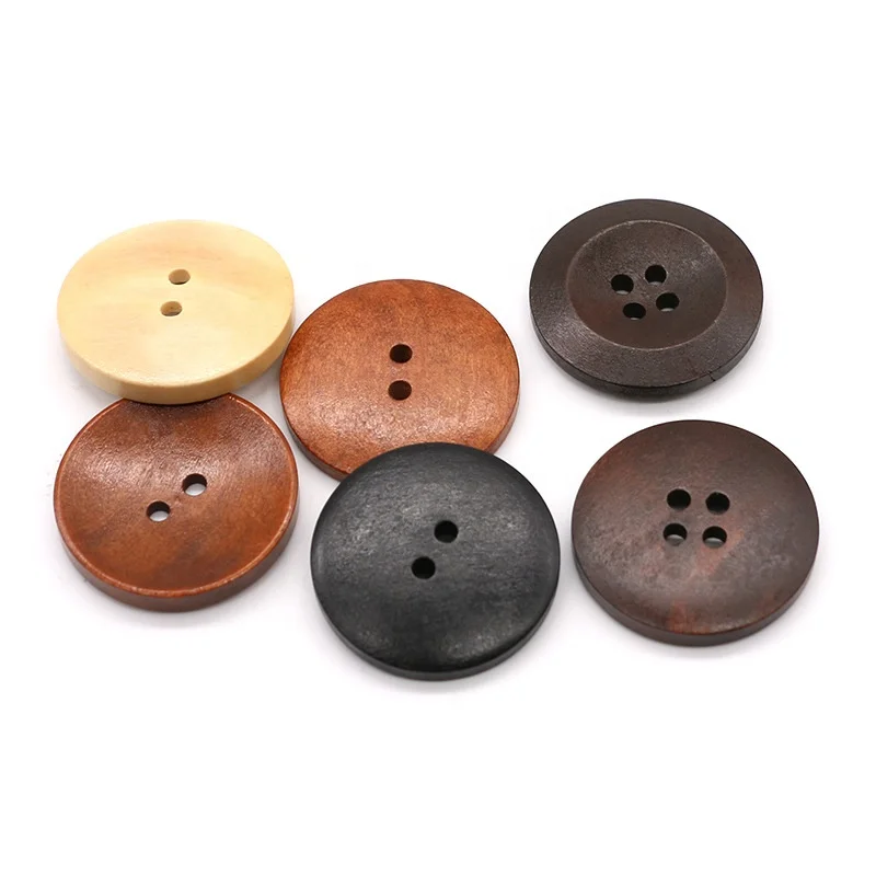 Деревянные пуговицы под заказ, пуговицы из натурального дерева, деревянные пуговицы для одежды