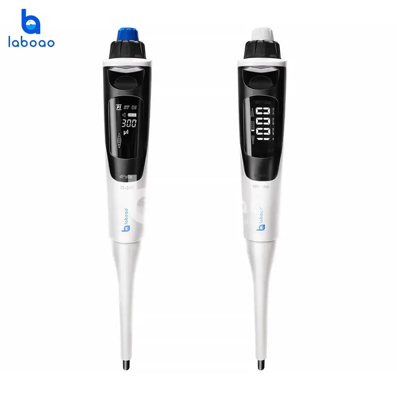 LABOAO Laboratory Handhold Simple Channel Electric Micro Pipette 0.5-1000ul
