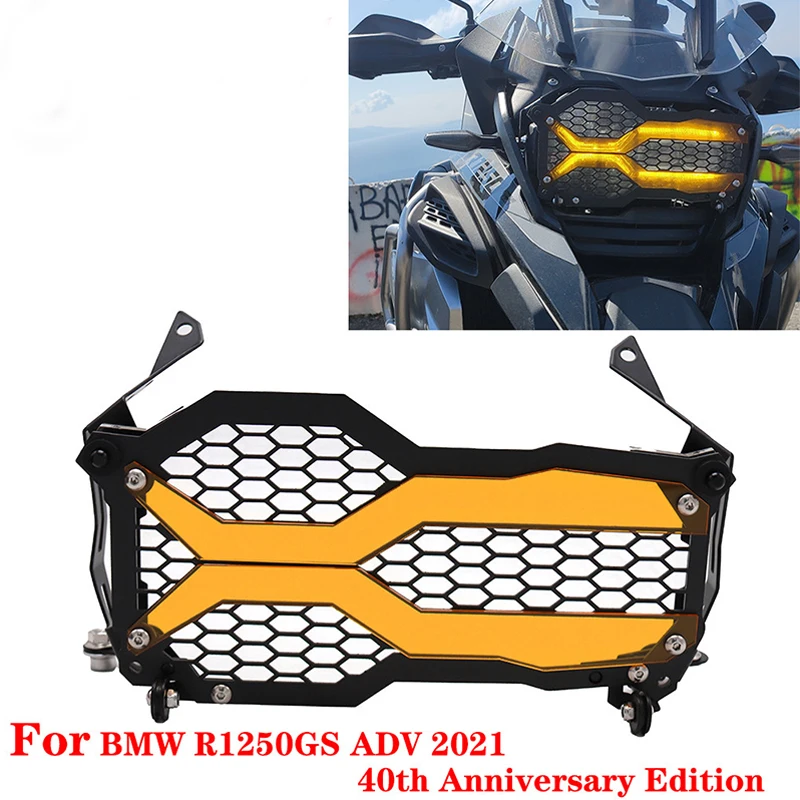 Для BMW R1250GS Приключения 40-й юбилейный выпуск 1250 GS LC ADV новая мотоциклетная Защитная пленка для фар с