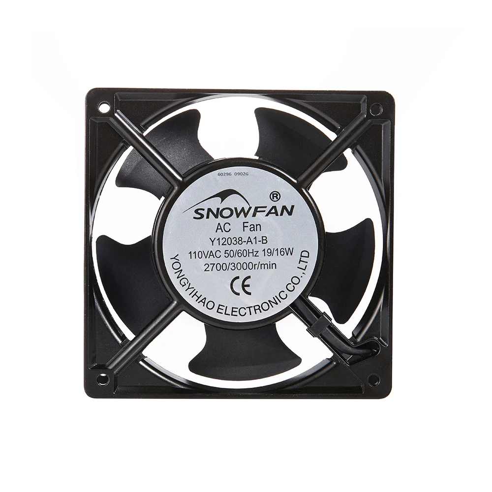 China Top 120x120x38Mm Aluminum High Air Volume Silent Ac Dc Axial Fan